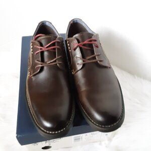 Original Penguin Walters Men's Dress Leather Shoes US Size 8M Oxford Brown